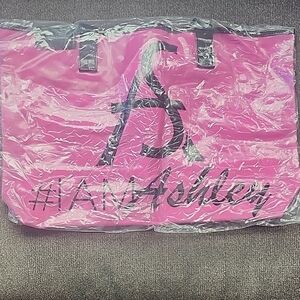 Ashley Stewart Vibrant Pink Large Tote Bag Shoulder Handbag